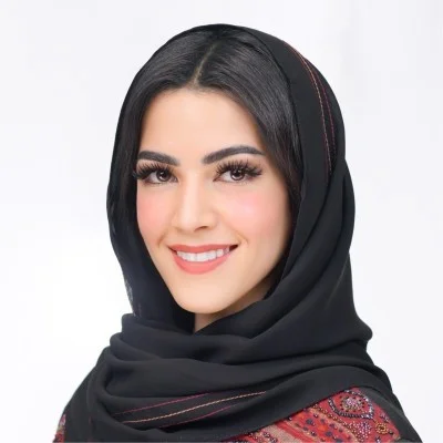 man and woman smiling