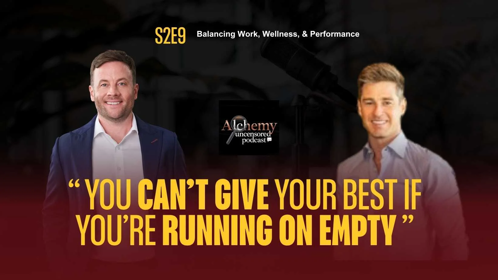 Balancing Work, Wellness, & Performance