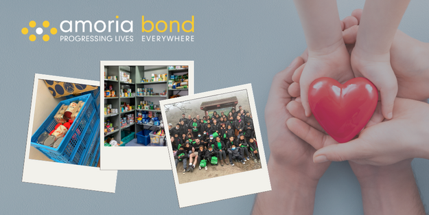 The Secret to living is giving - End of Year Charity Fundraising #InsideAmoria