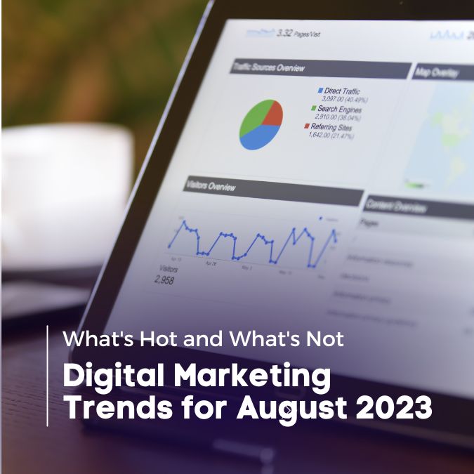 Digital Marketing Trends for August 2023: What's Hot and What's Not