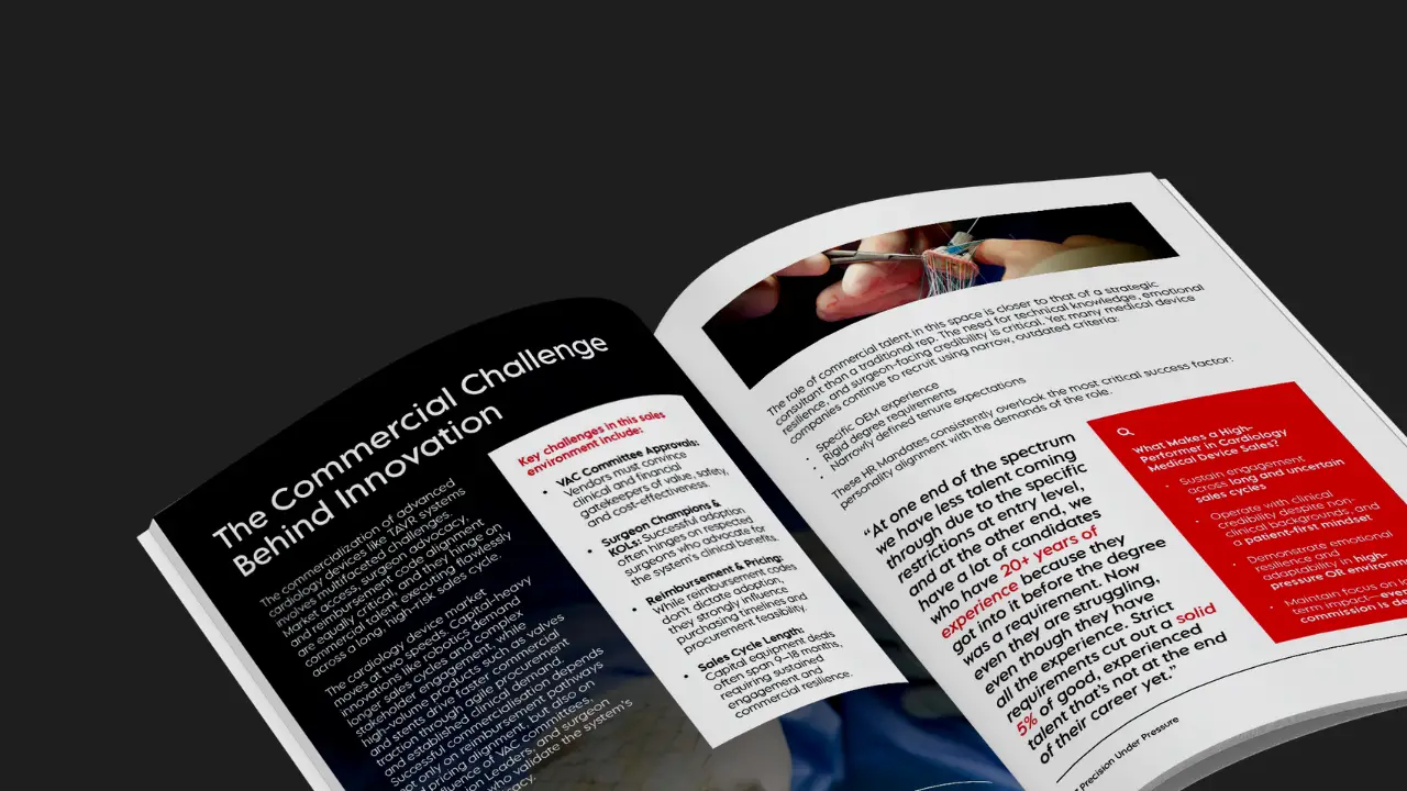 Cardiology Devices Combine Clinical Precision with Commercial Complexity. Are Your Team Ready?