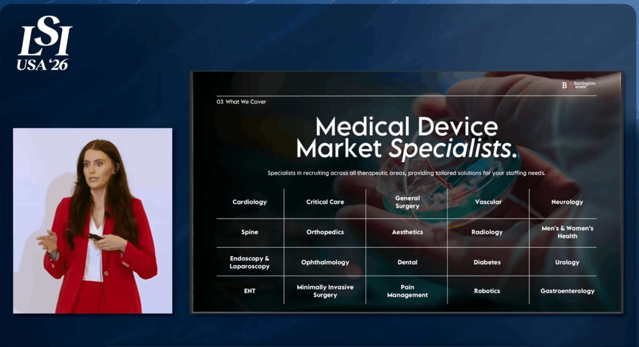 What Does Real Partnership Look Like in Medical Device Recruitment? Suzie Bangle Takes the Stage at LSI USA