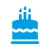 birthday cake icon