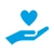 hand heart icon