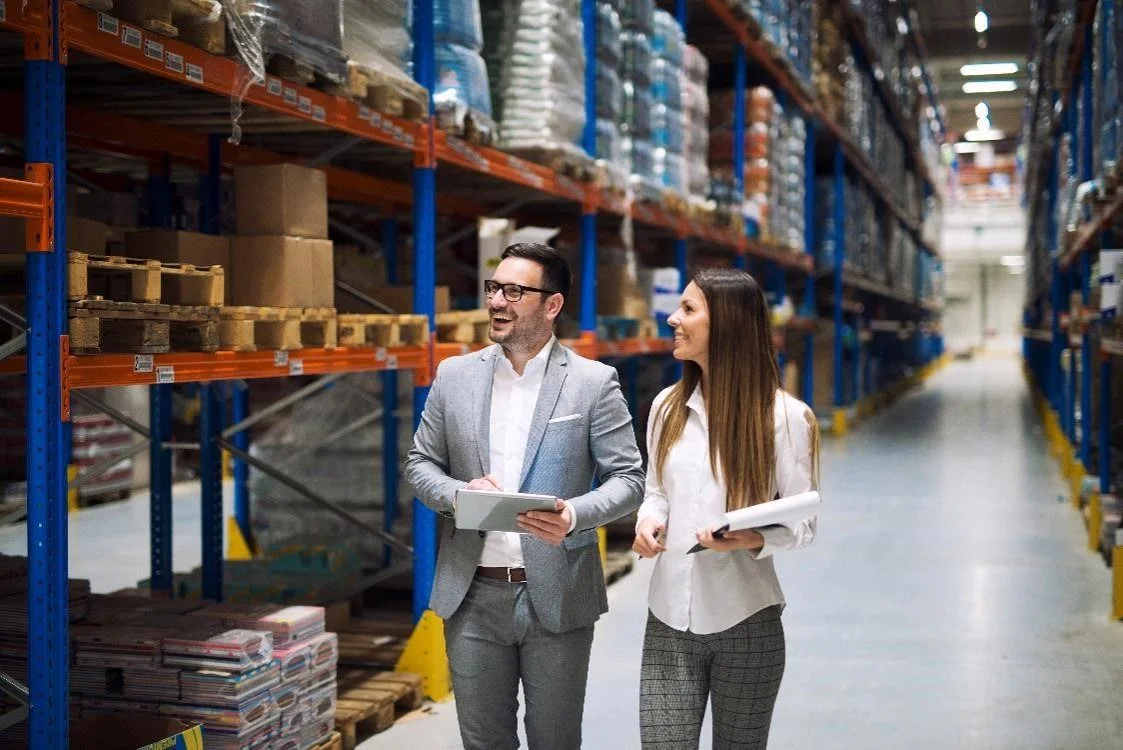 warehouse workers