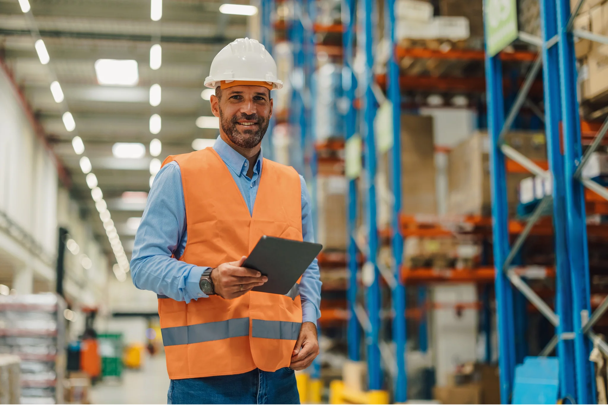 A Demand Planning Manager in a warehouse