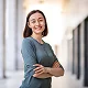 woman smiling 