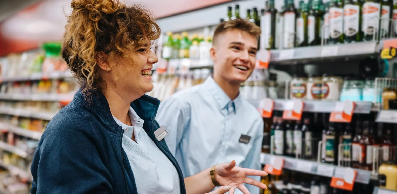 people in shop