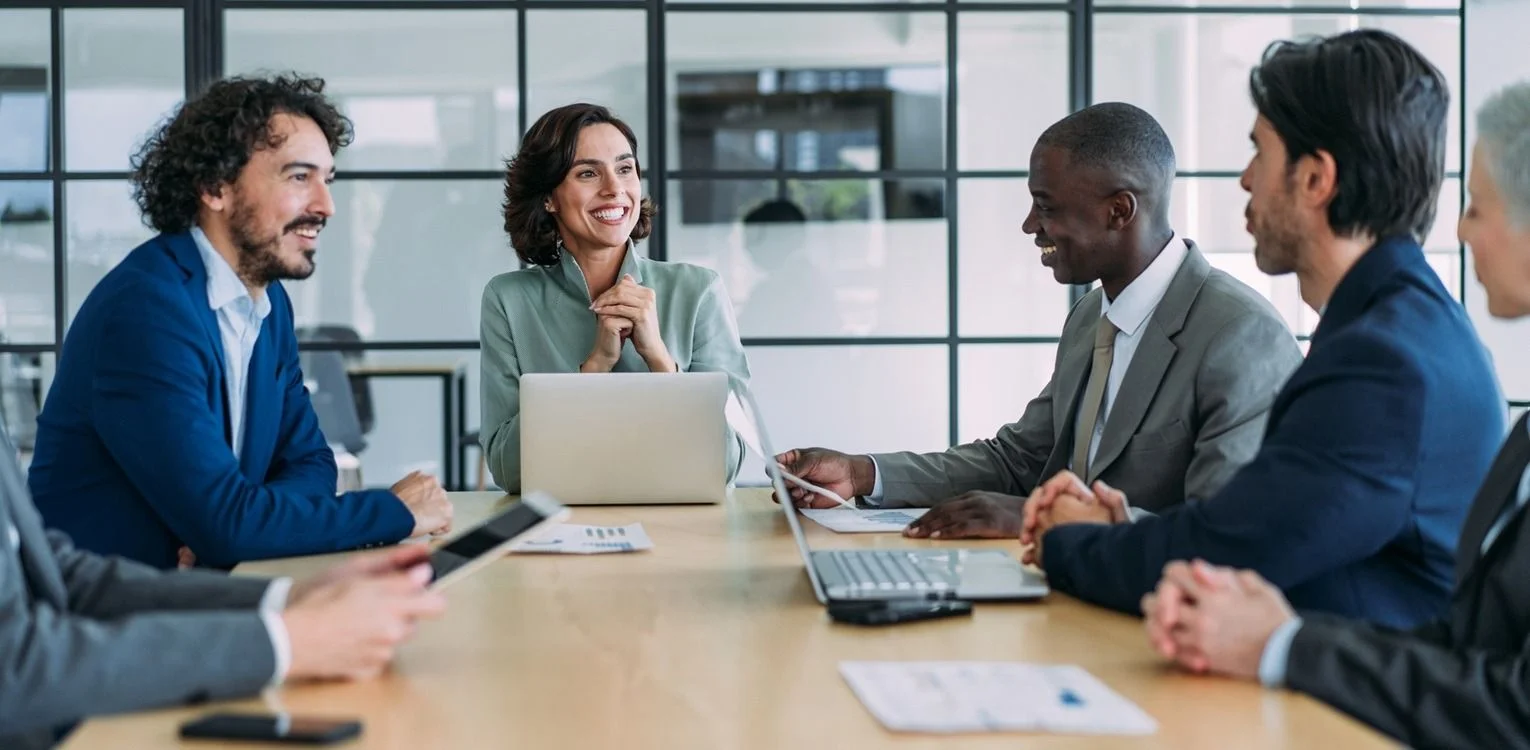 people in meeting