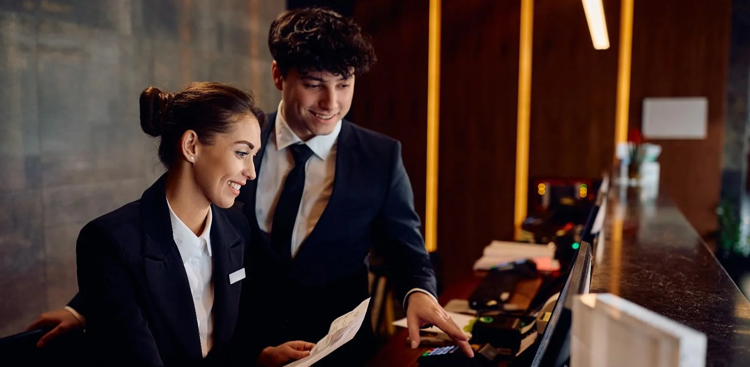 hotel receptionist