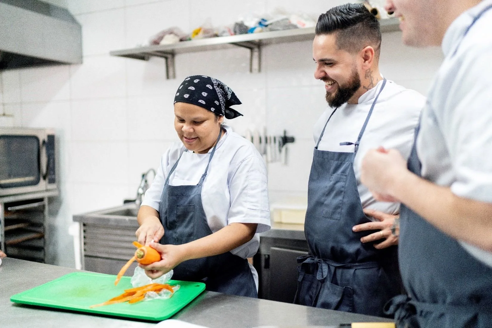 chefs working