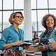 two women in office