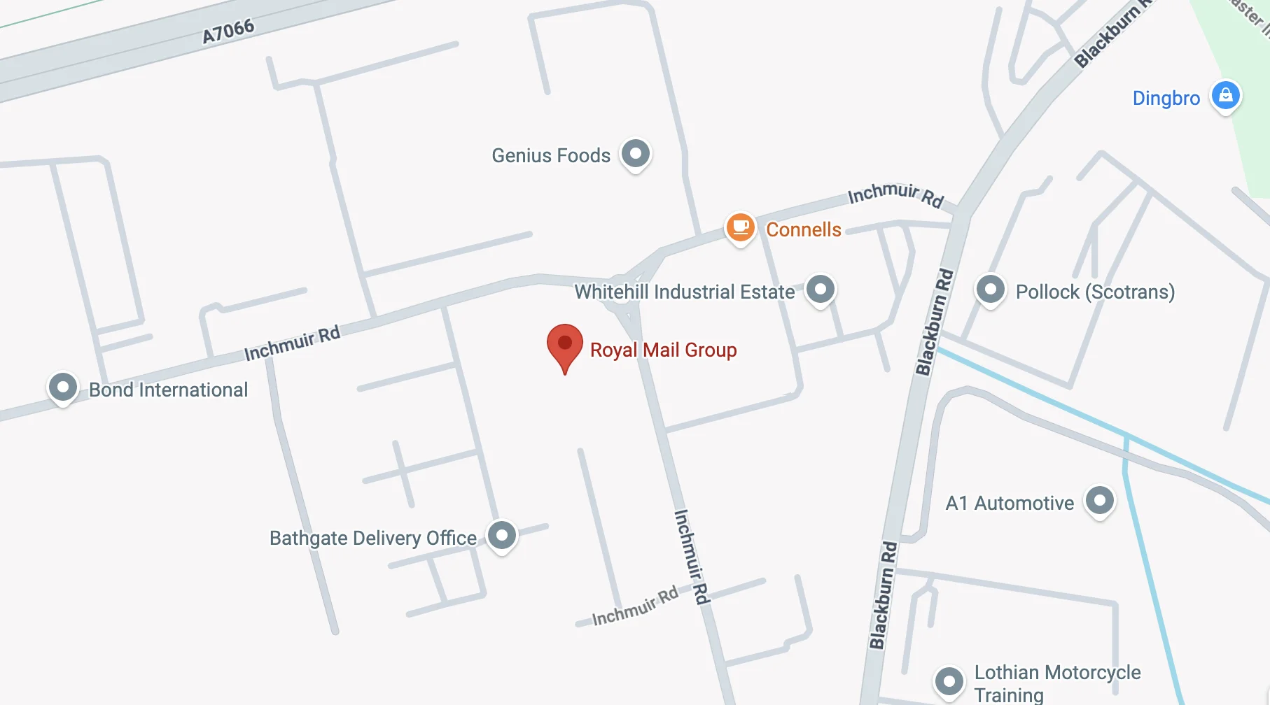 Bathgate Mail Centre Google Maps