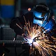 person welding 