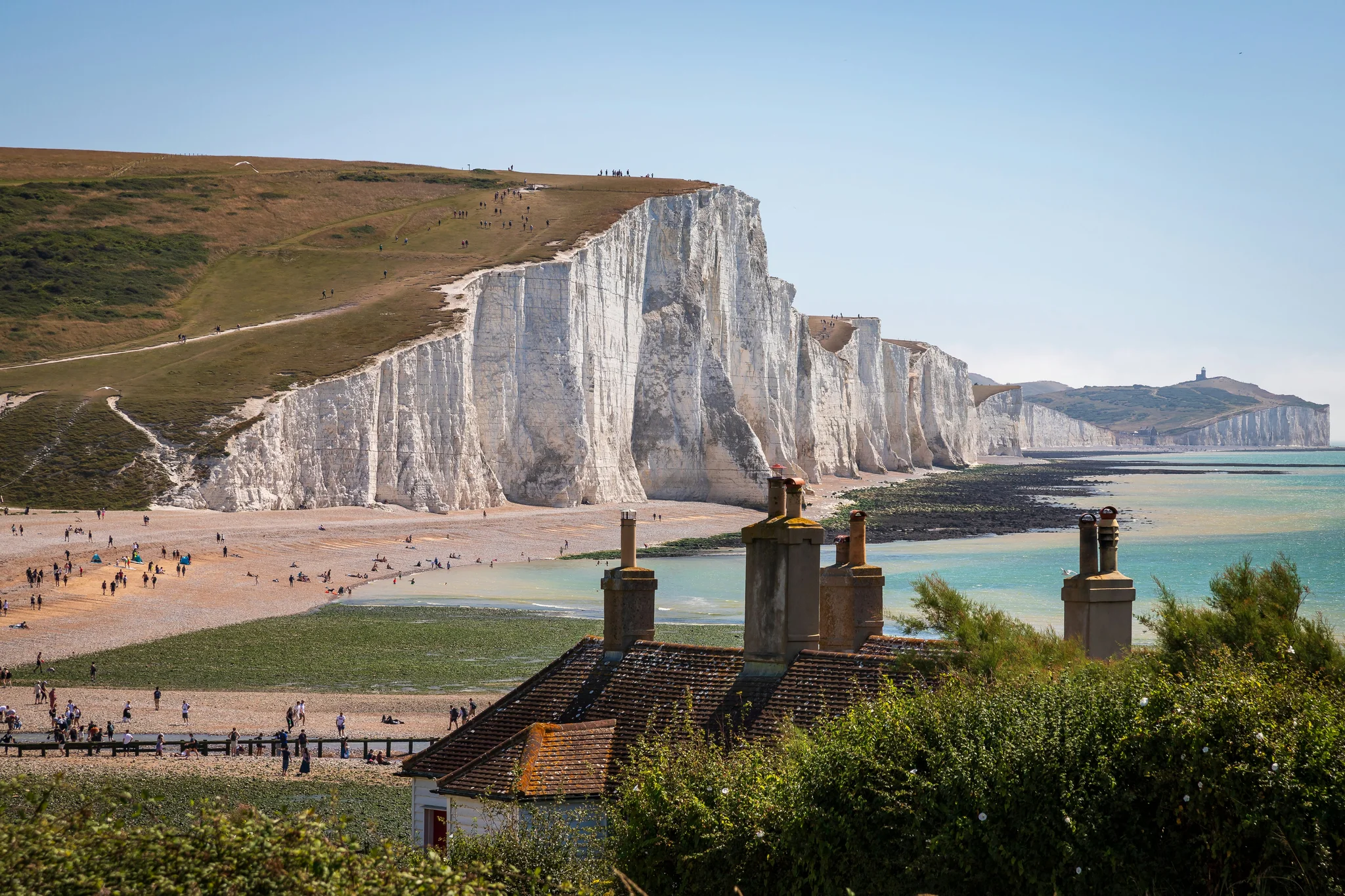 Seven Sisters cliff in Sussex