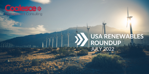 Renewables Roundup: Catch Up On The Latest US Energy News From July