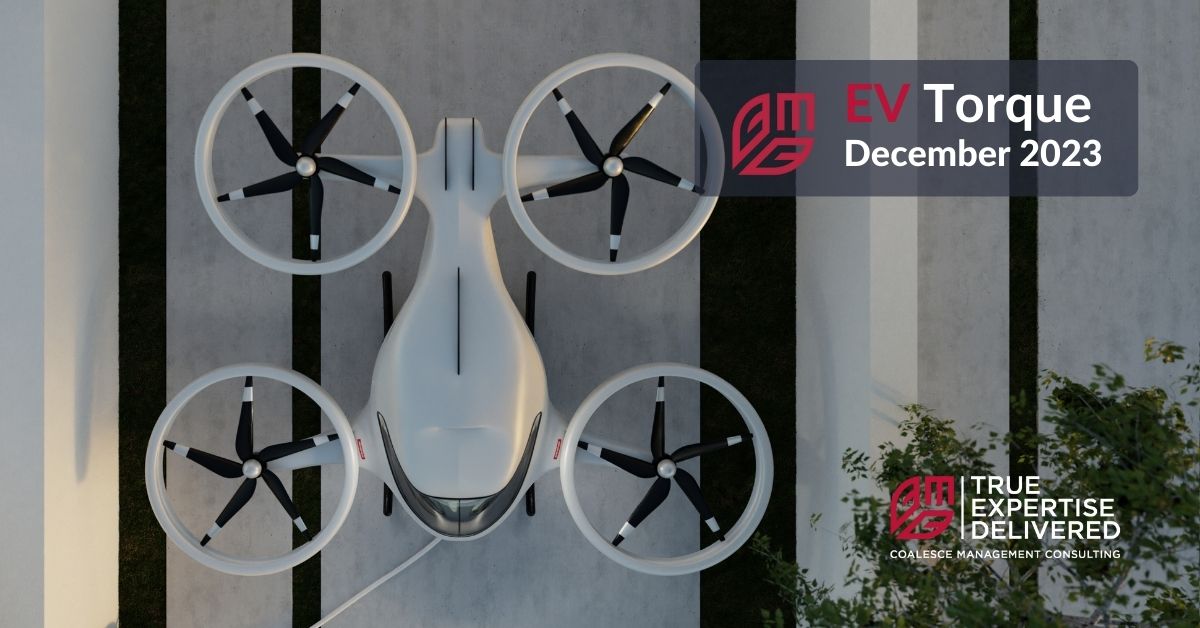 Everything you need to know from the EV and eVTOL sector this month