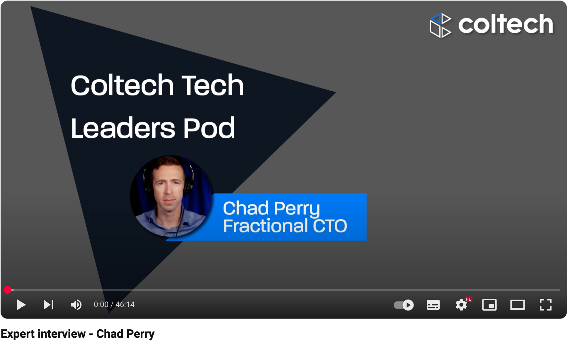 Expert Interview - Chad Perry