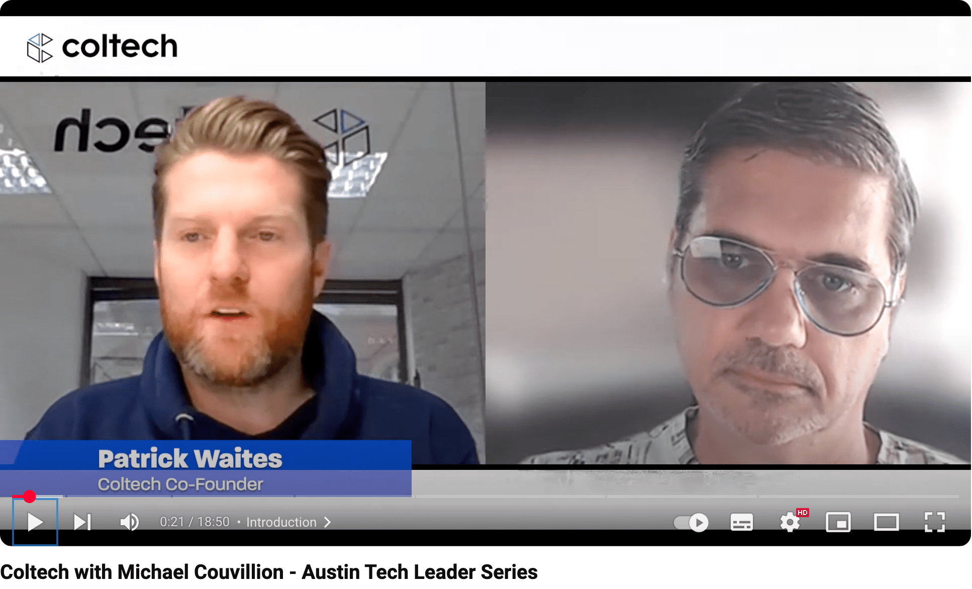 Coltech with Michael Couvillion - Austin Tech Leader Series