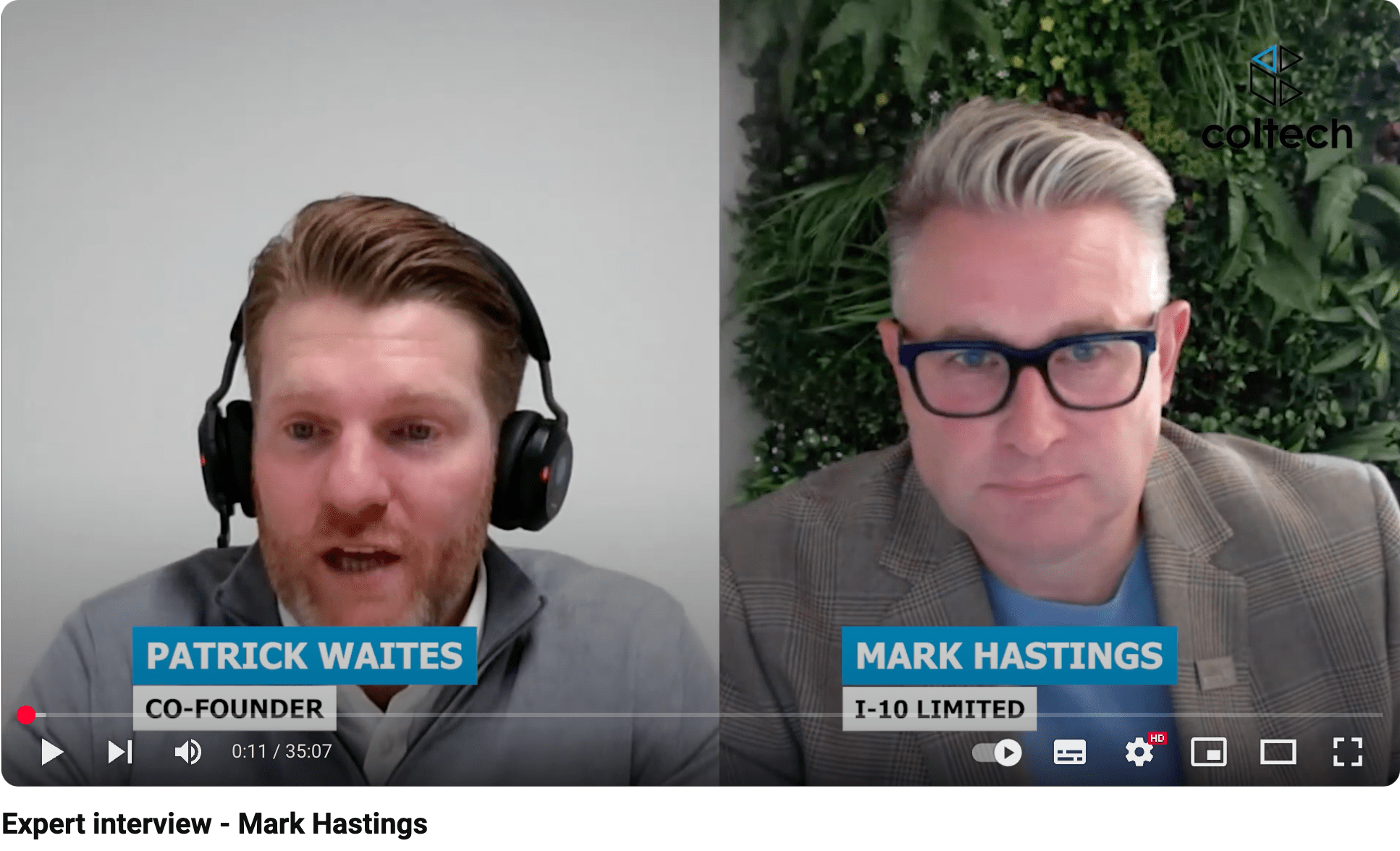 Expert interview - Mark Hastings