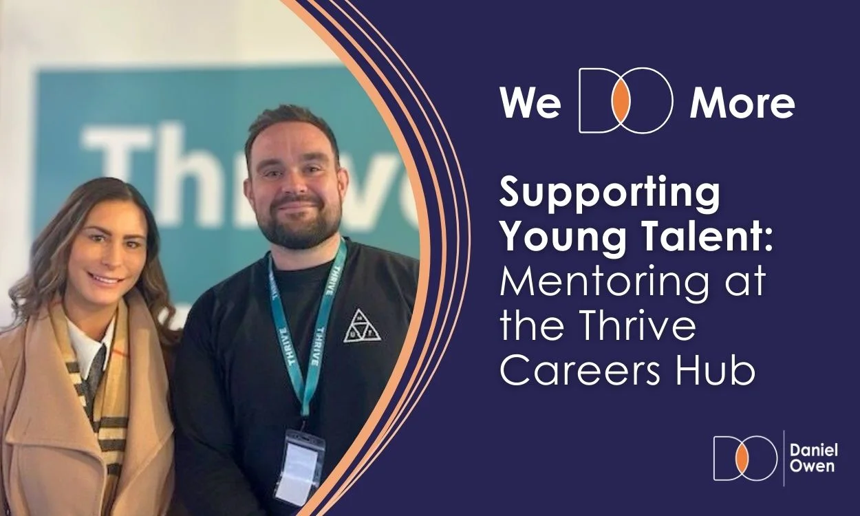 Supporting Young Talent: Daniel Owen Volunteers at Thrive Careers Hub