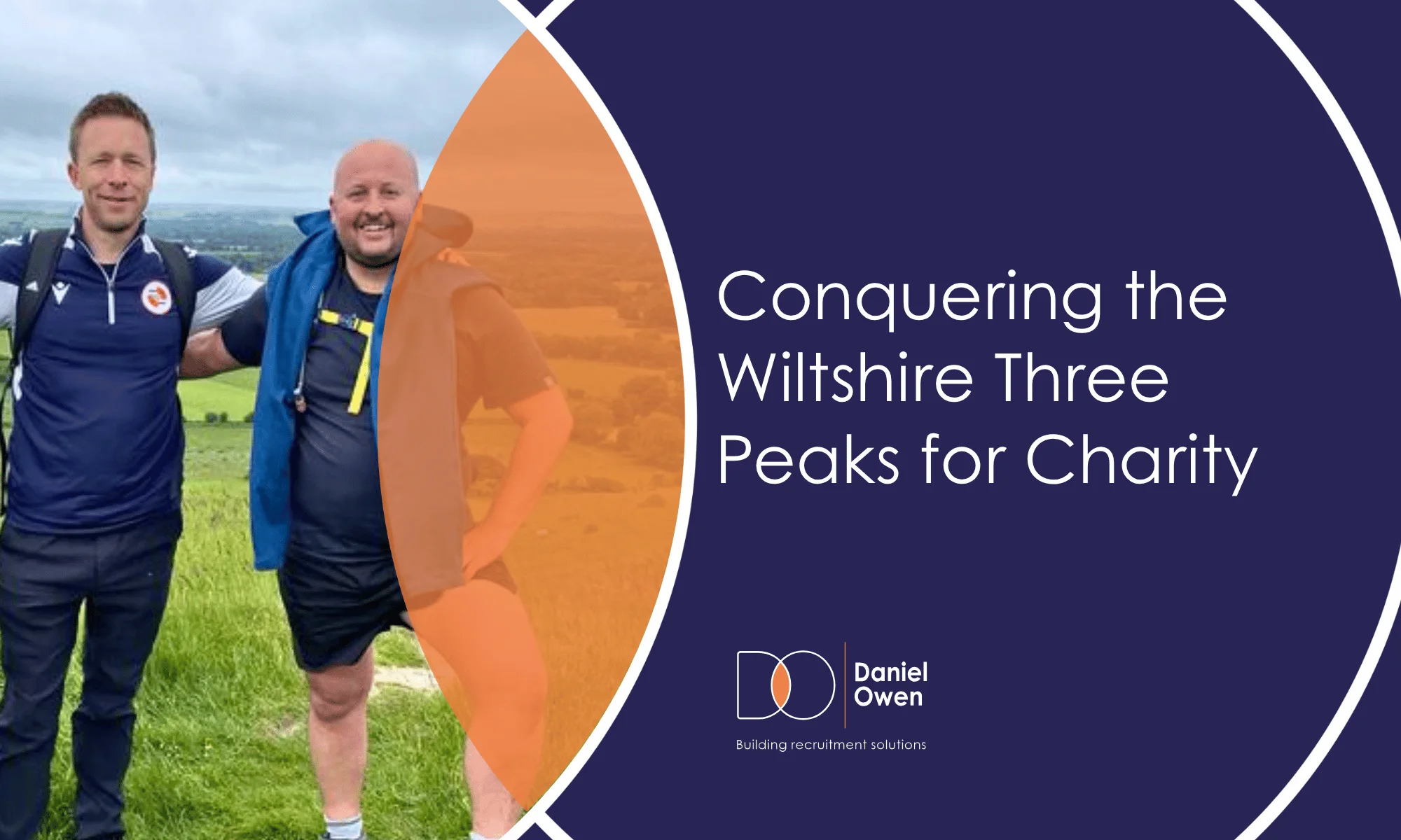 Conquering the Wiltshire Three Peaks in aid of The Youth Adventures Trust