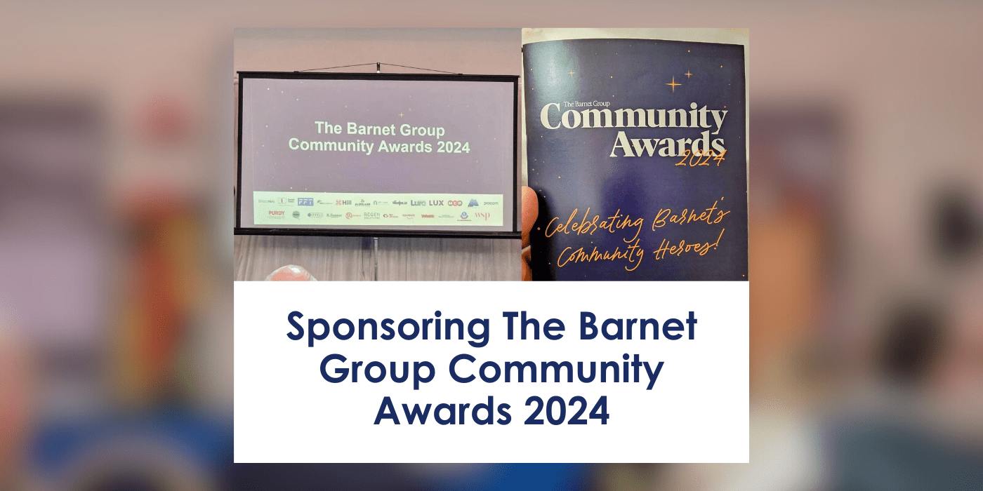 Sponsoring The Barnet Group Community Awards 2024