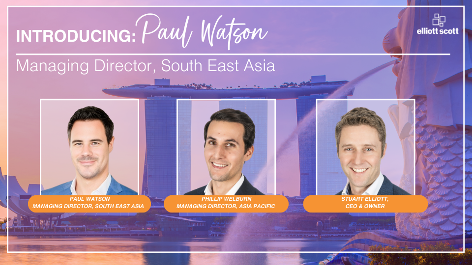 Introducing Paul Watson: Managing Director, South East Asia 