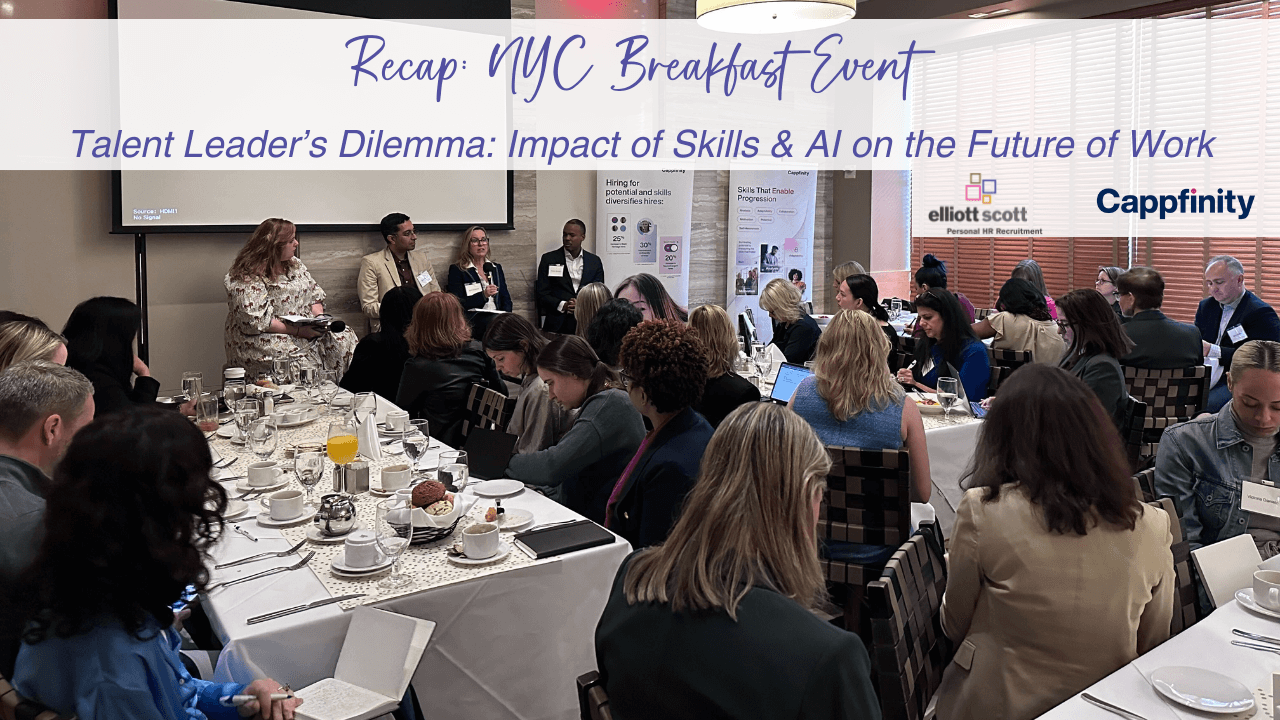Recap: NYC Breakfast Event - Talent Leader’s Dilemma: Impact of Skills & AI on the Future of Work