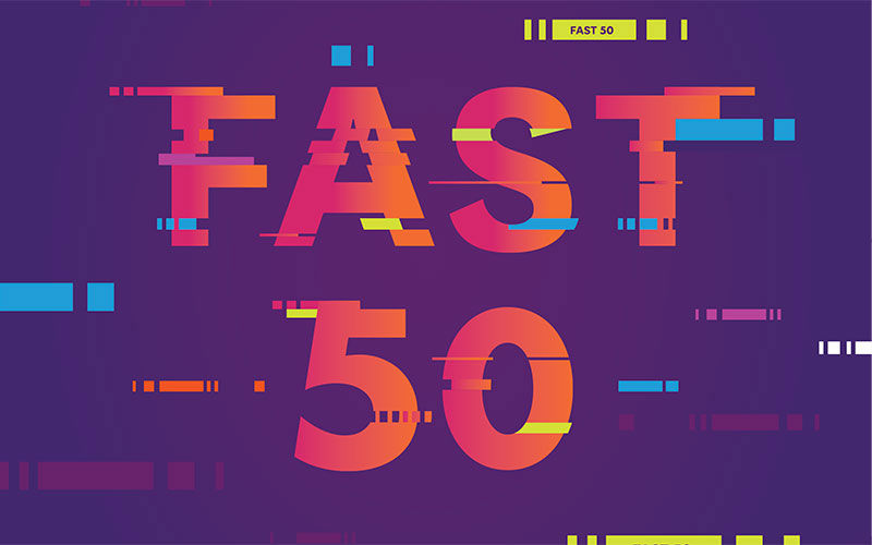 Recruiter Fast 50 logo