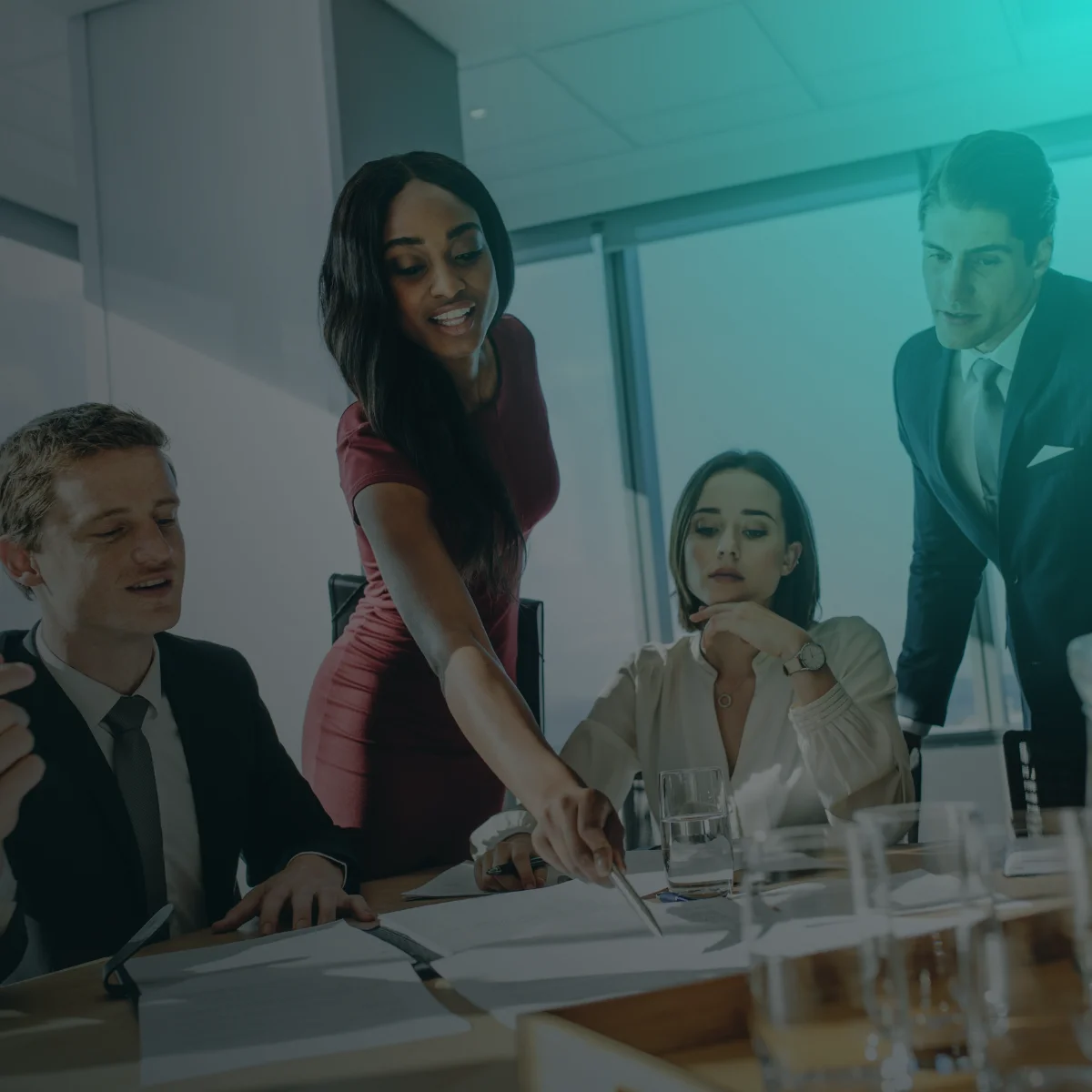 Women in a meeting