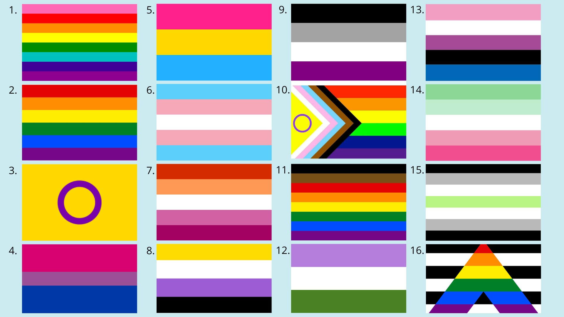 LGTBTQ+ Pride Flags And The Meaning Behind Them
