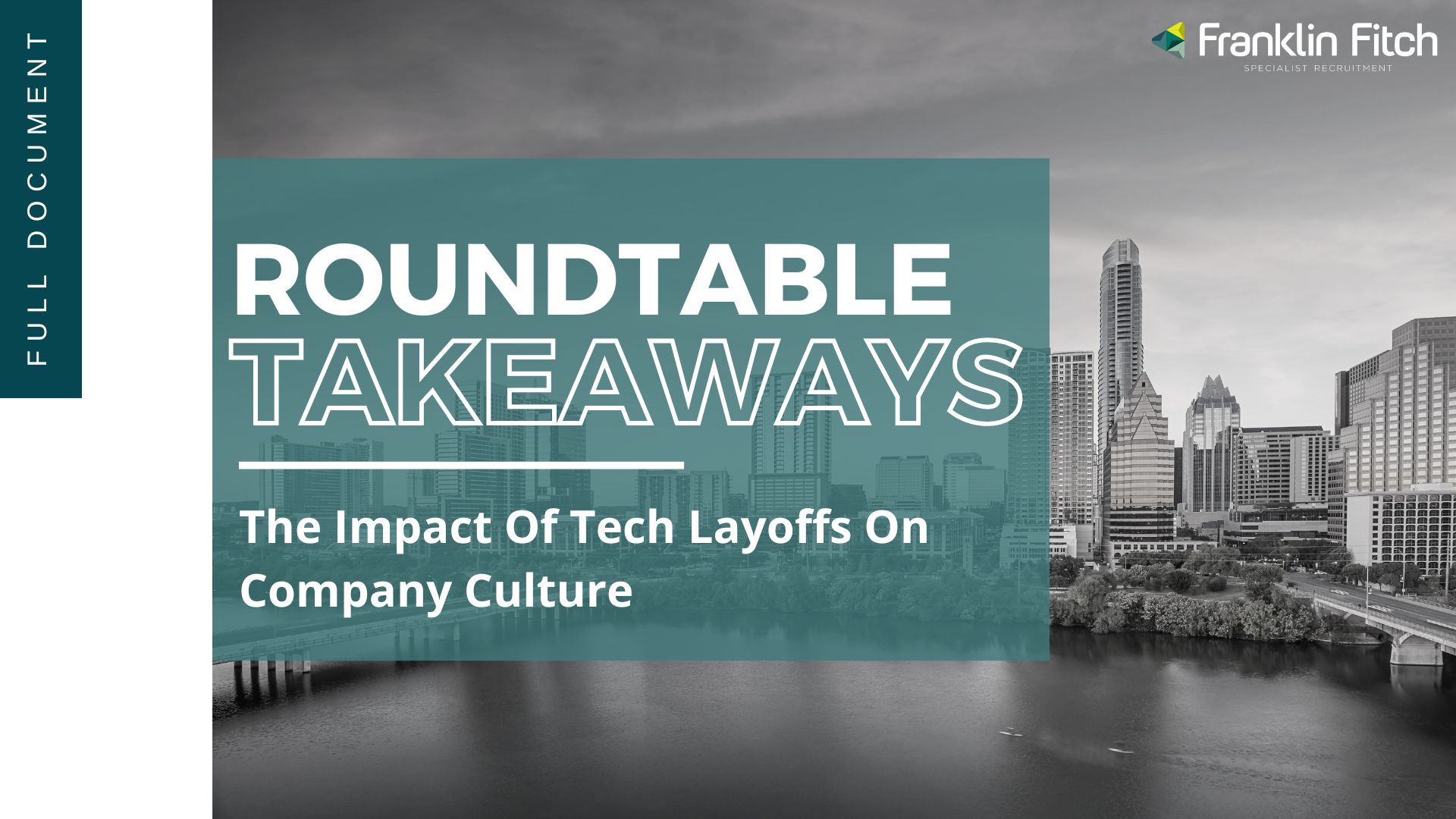 Roundtable Event PDF Key Takeaways: The Impact of Tech Layoffs on Company Culture