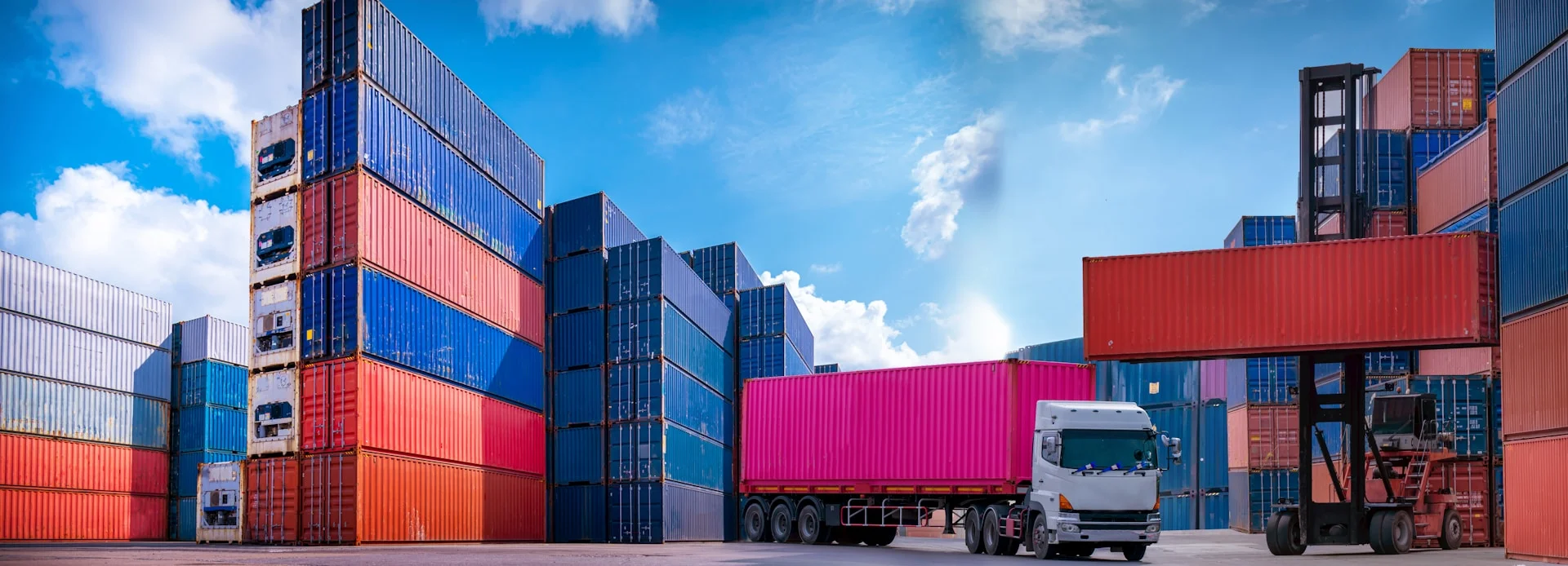 transportation-logistics-and-container-dock-cargo-yard-and-cargo-plane-flying-with-working-crane-bridge-in-shipyard-with-transport-logistic-import-export-with-surlight-background-