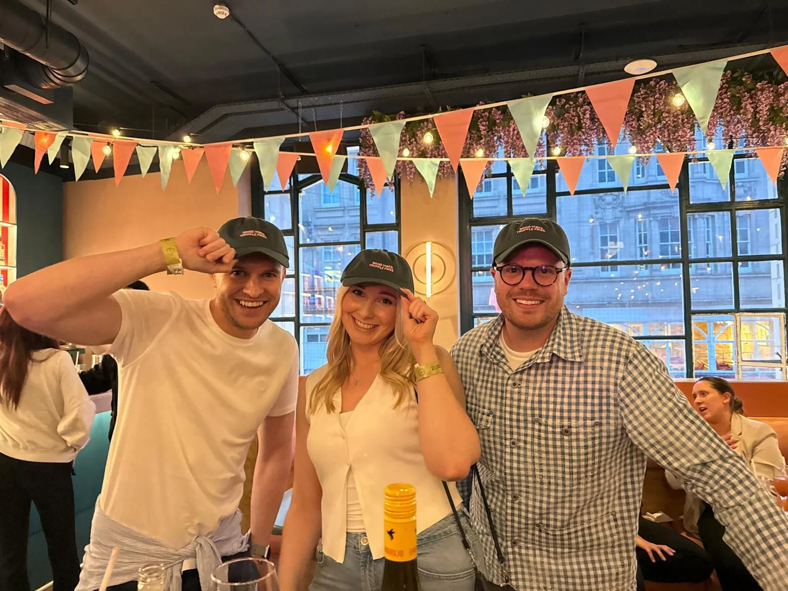 colleagues laughing in a meeting