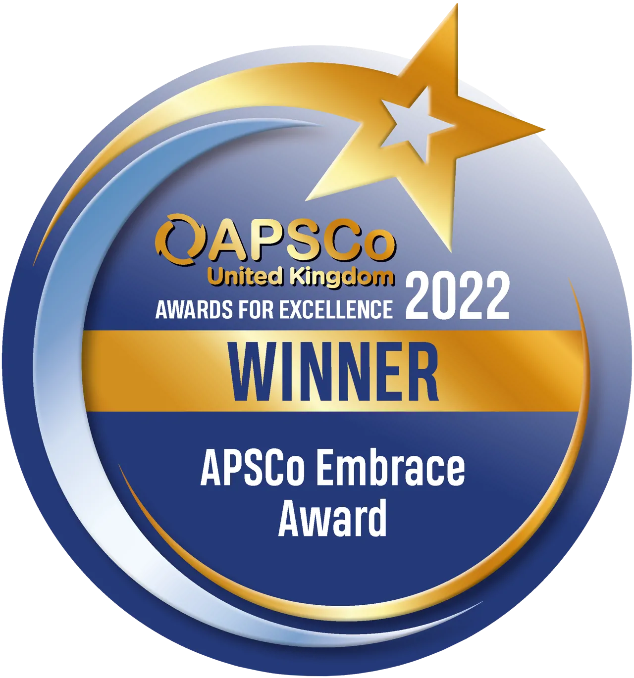 APSCO Awards for excellence Embrace award winner