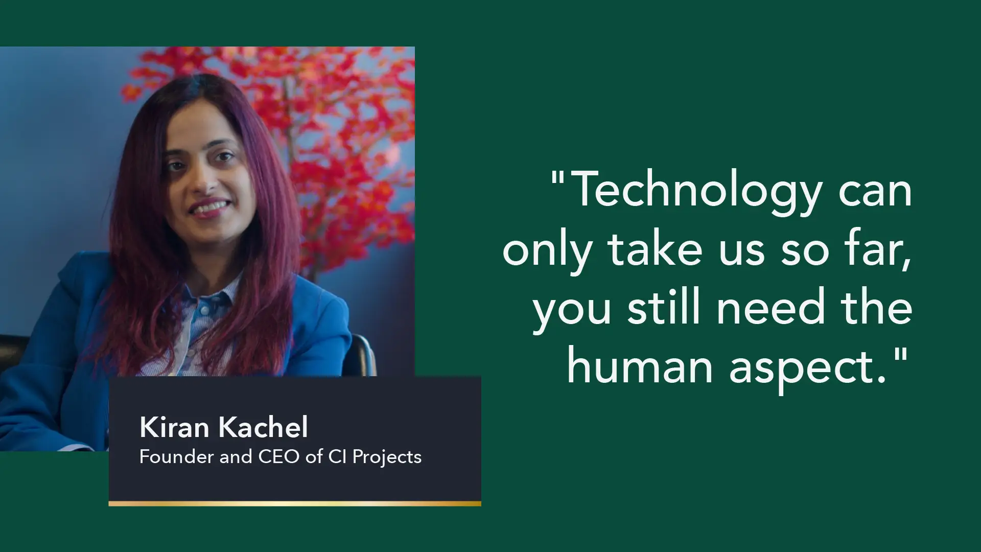 Kiran Kachela, CI Projects - AI: Executive Perspectives Part Three