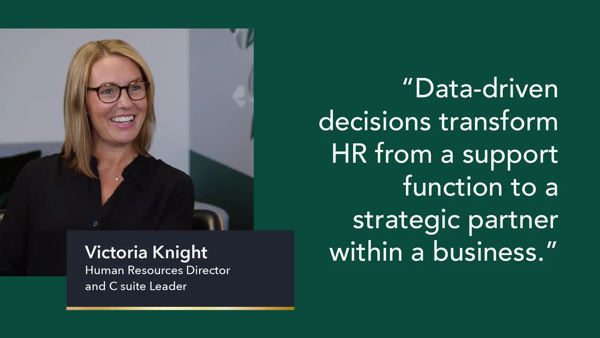 Navigating Business Transformation and Change - Victoria Knight