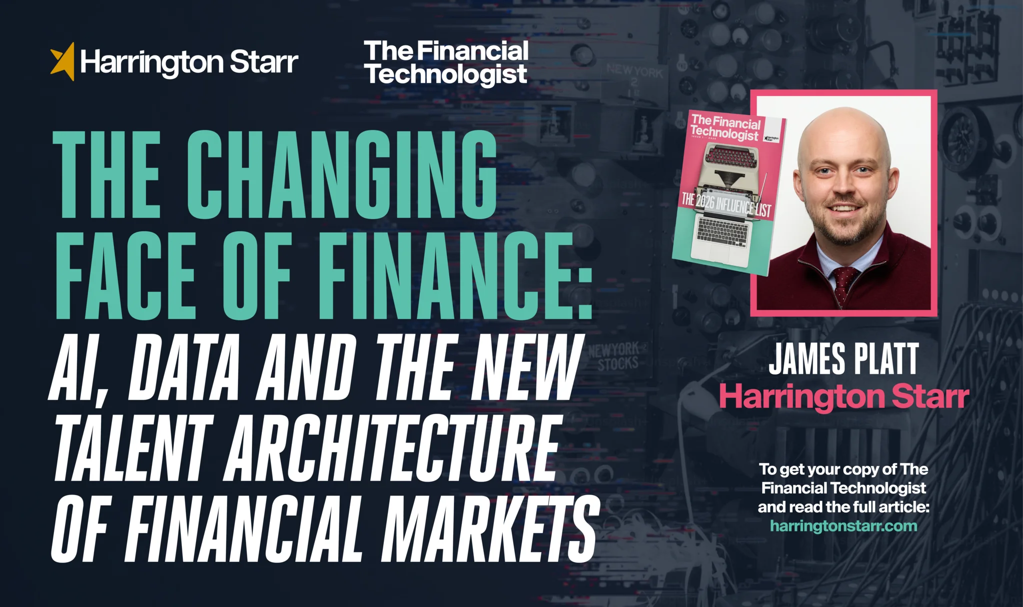 The Changing Face of Finance: AI, Data and the New Talent Architecture of Financial Markets