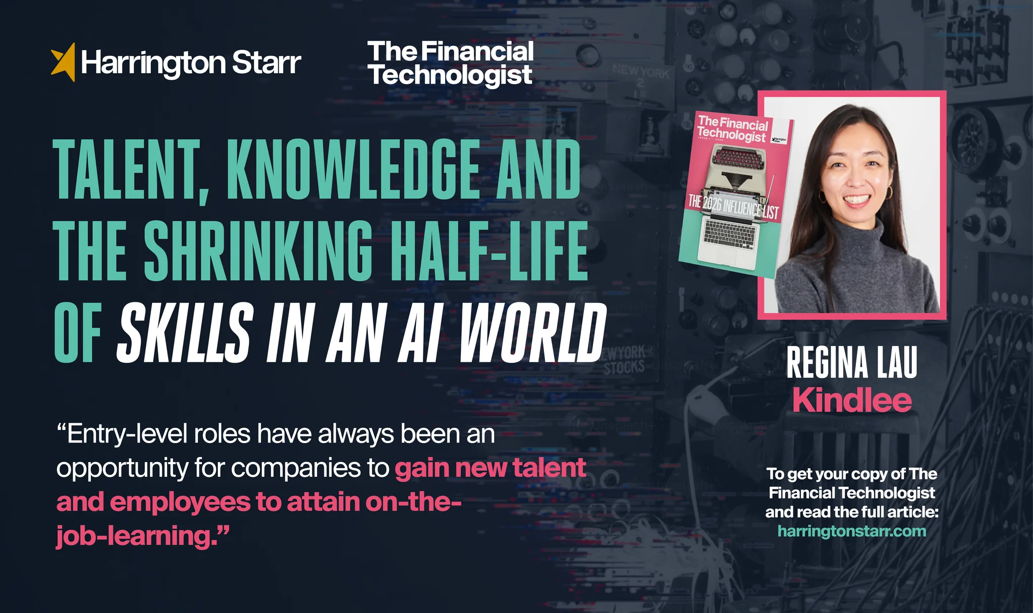 Talent, Knowledge and the Shrinking Half-Life of Skills in an AI World