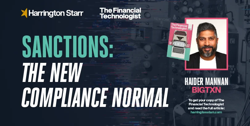 Sanctions: The New Compliance Normal