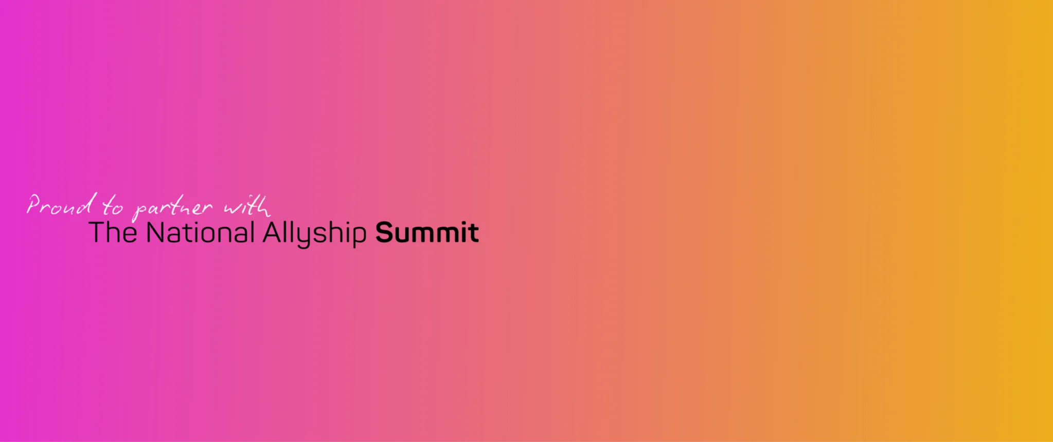 The National Allyship Summit