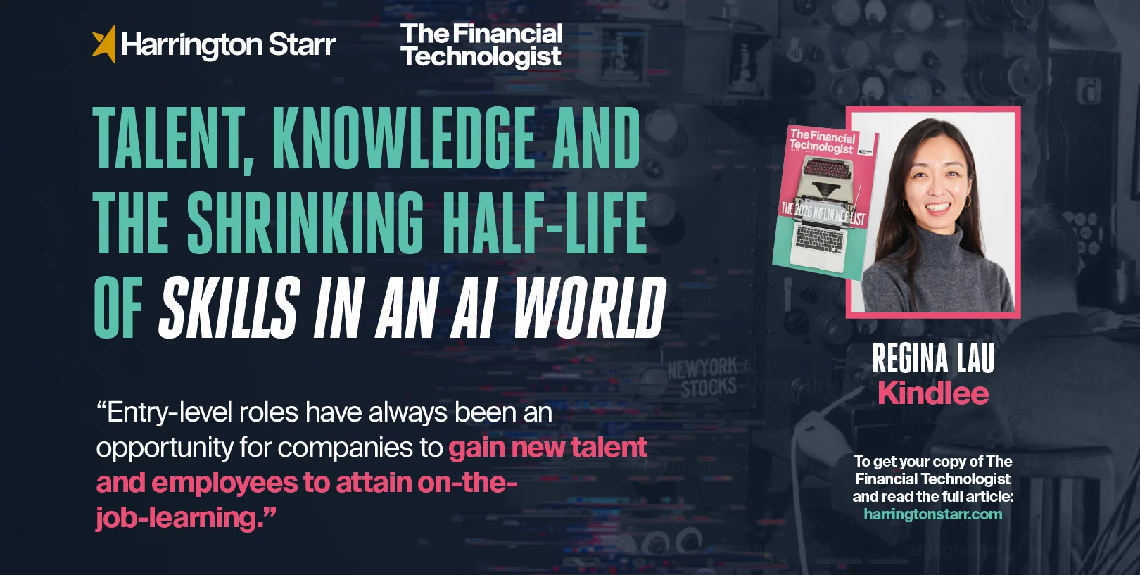 Talent, Knowledge and the Shrinking Half-Life of Skills in an AI World