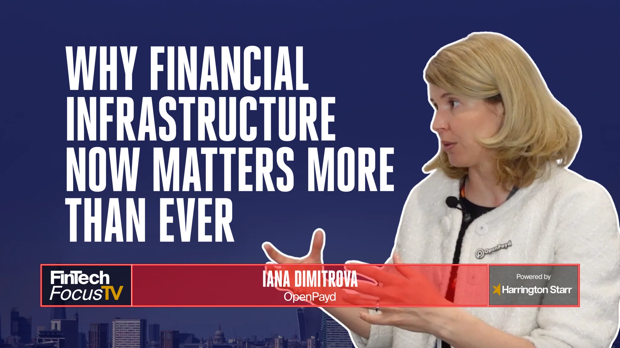 Why Financial Infastructure Now Matters More Than Ever