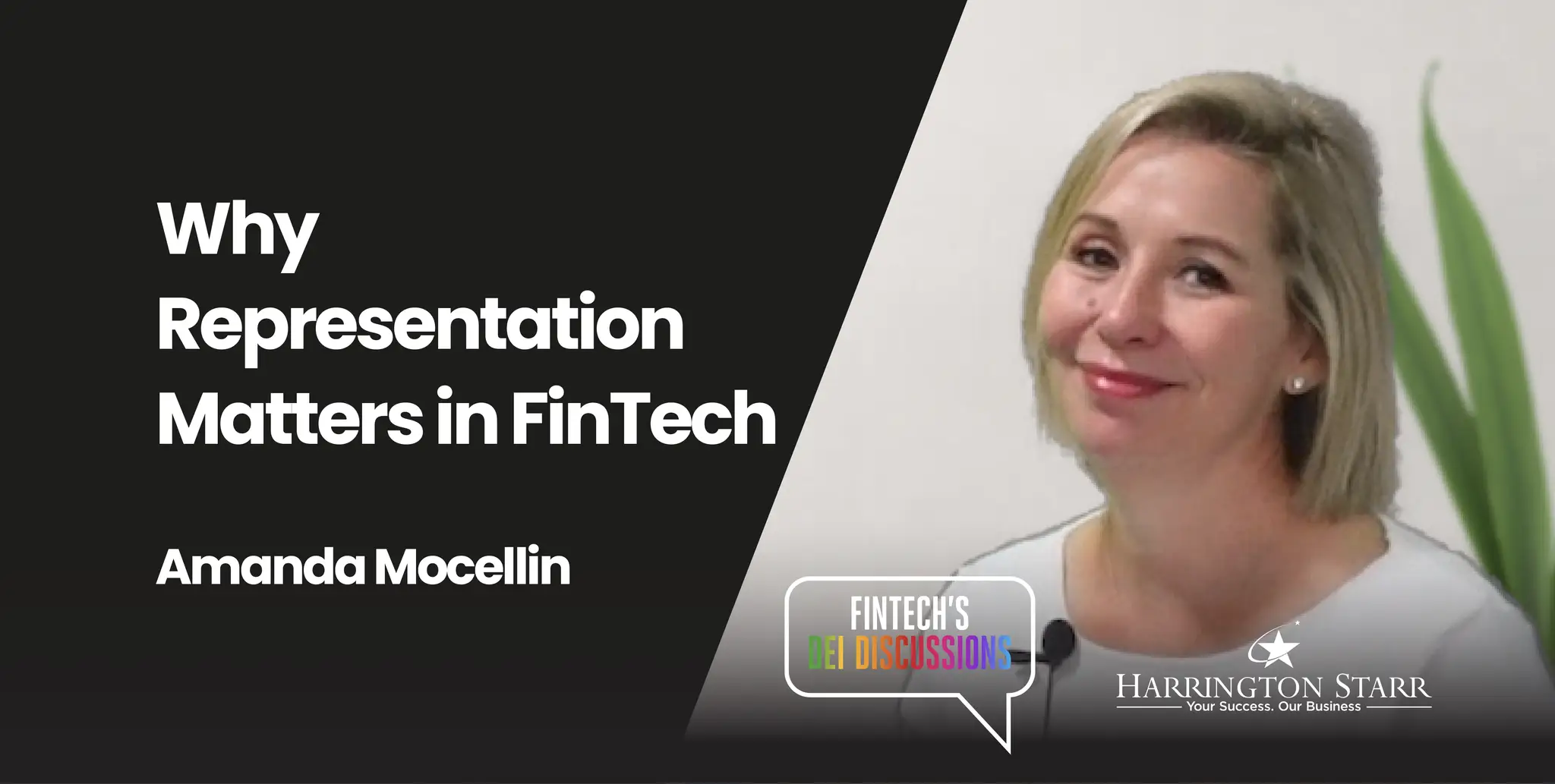 Why Representation Matters in FinTech