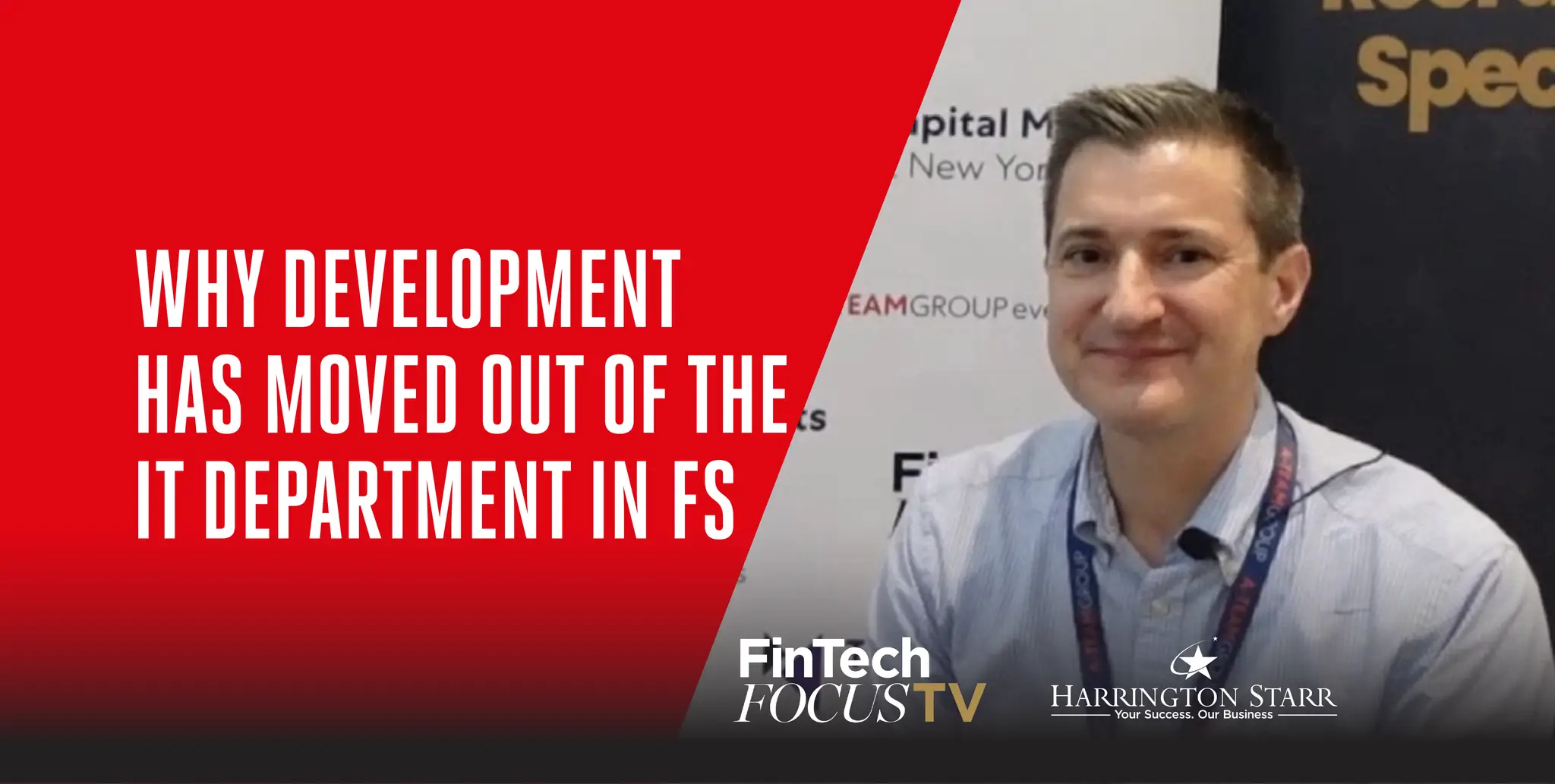 Why Development has Moved out of the IT Department in FS