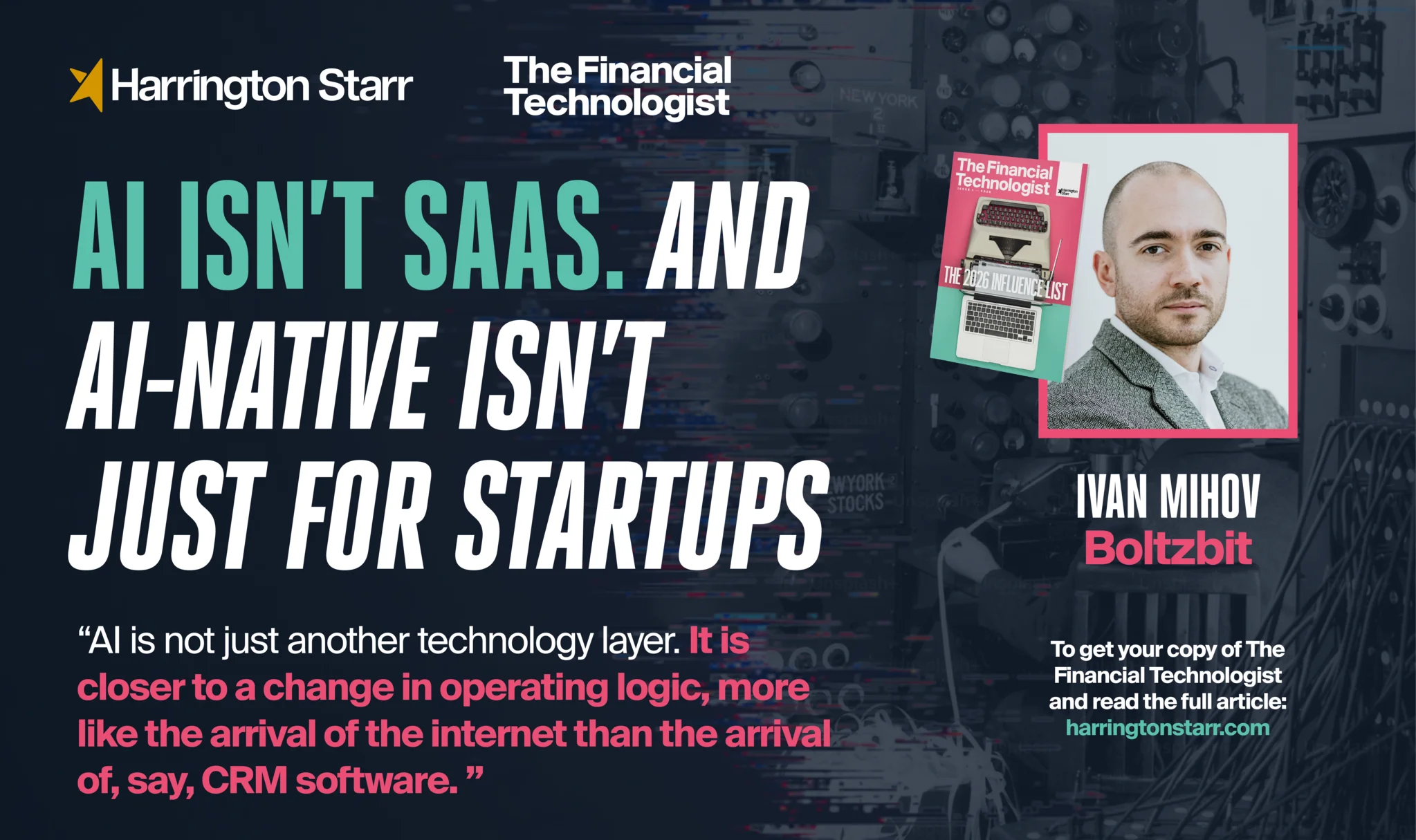AI isn't SaaS. And AI-native isn’t just for startups