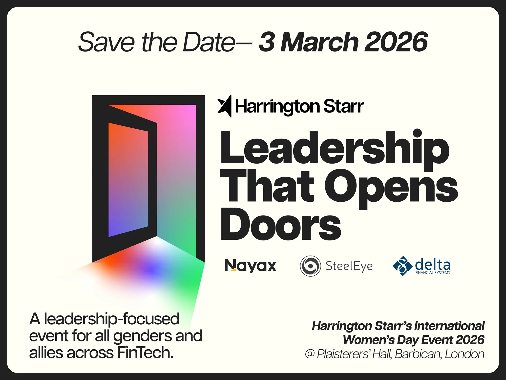 Leadership That Opens Doors