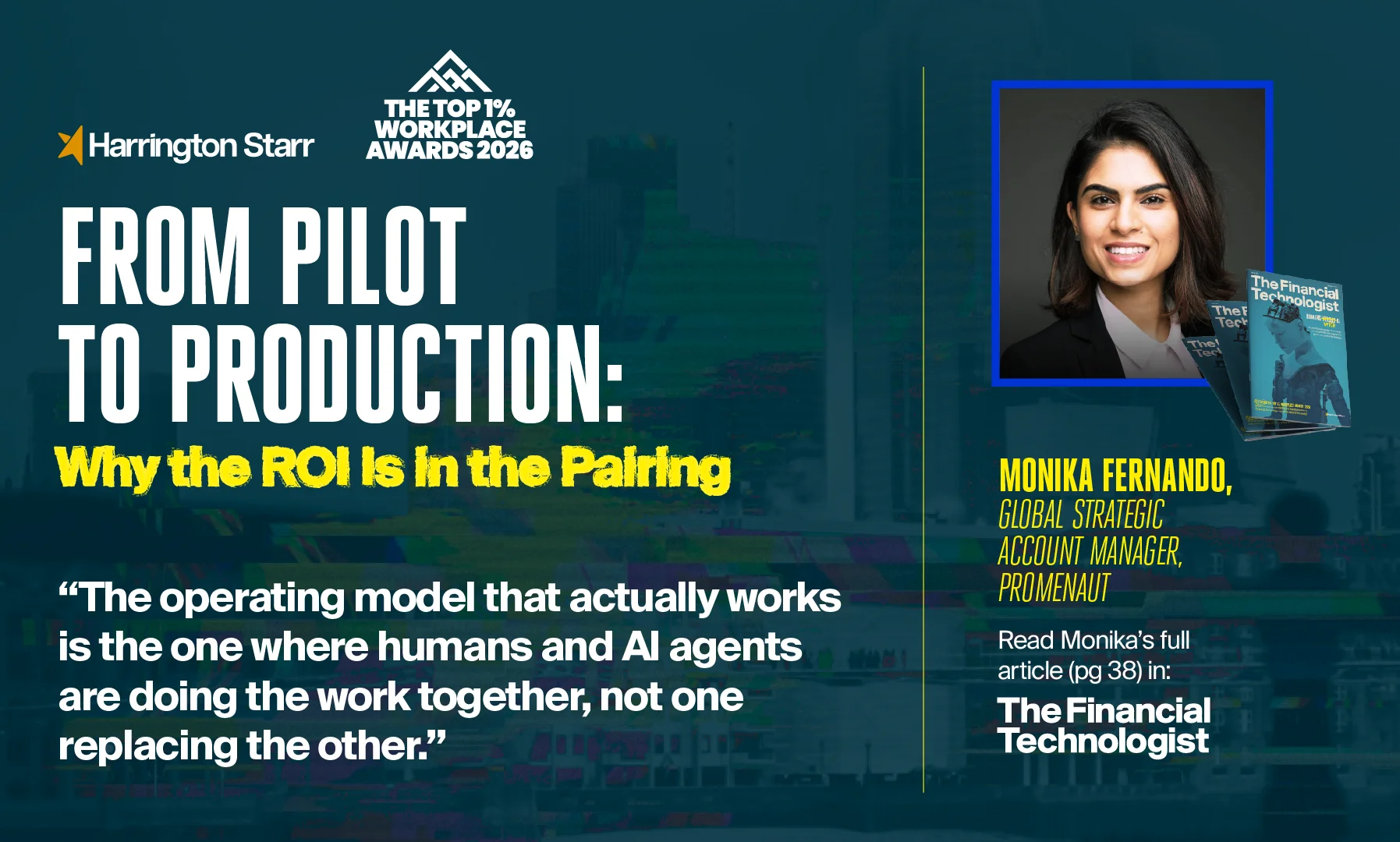 From Pilot to Production: Why the ROI Is in the Pairing 