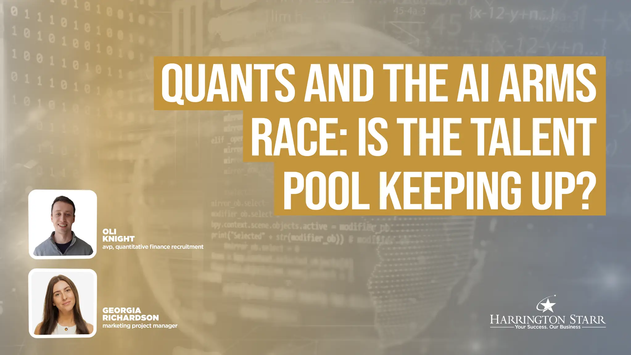 Quants and the AI Arms Race: Is the Talent Pool Keeping Up?